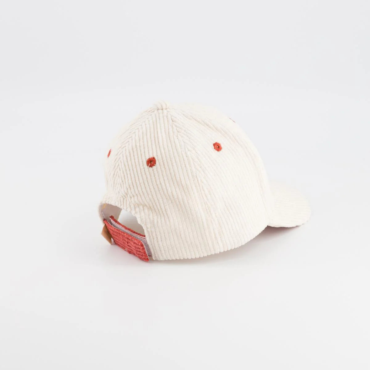 Casquette Velours Petit Amour Crème - 3/6ans