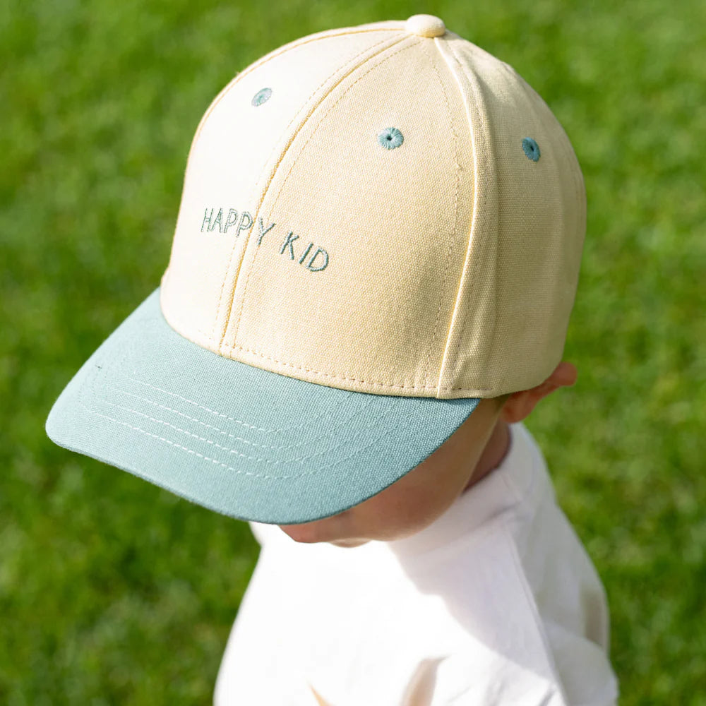 CASQUETTE HAPPY KID JAUNE