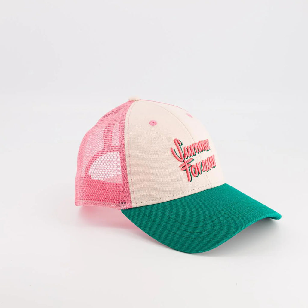 Casquette trucker Summer Forever Rose