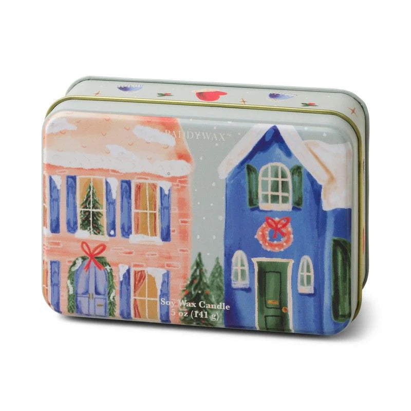 Bougie parfumée de Noël Tin 5oz/141g Neighborhood ‐ Winter Balsam