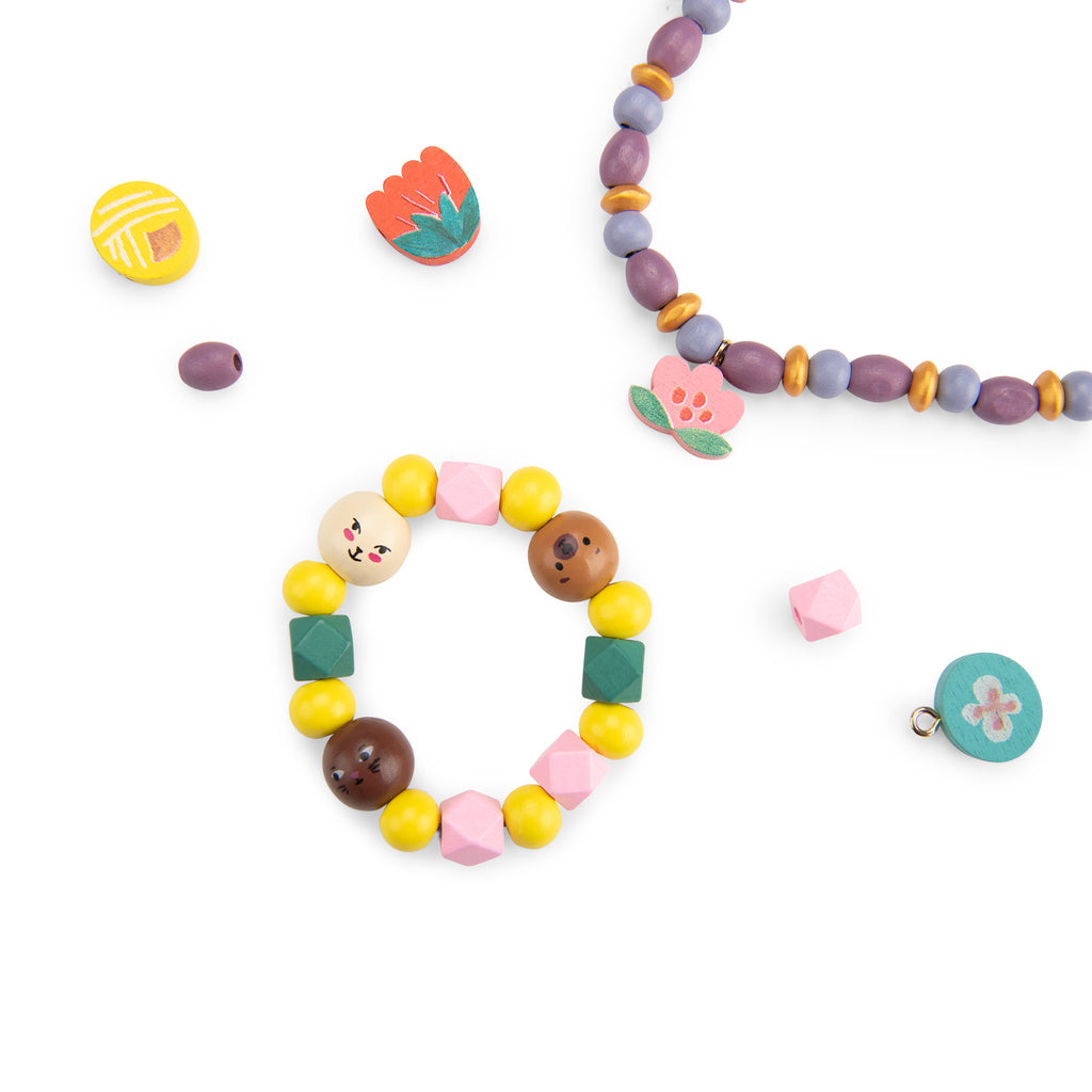 Coffret perles en bois | Les Minouchkas