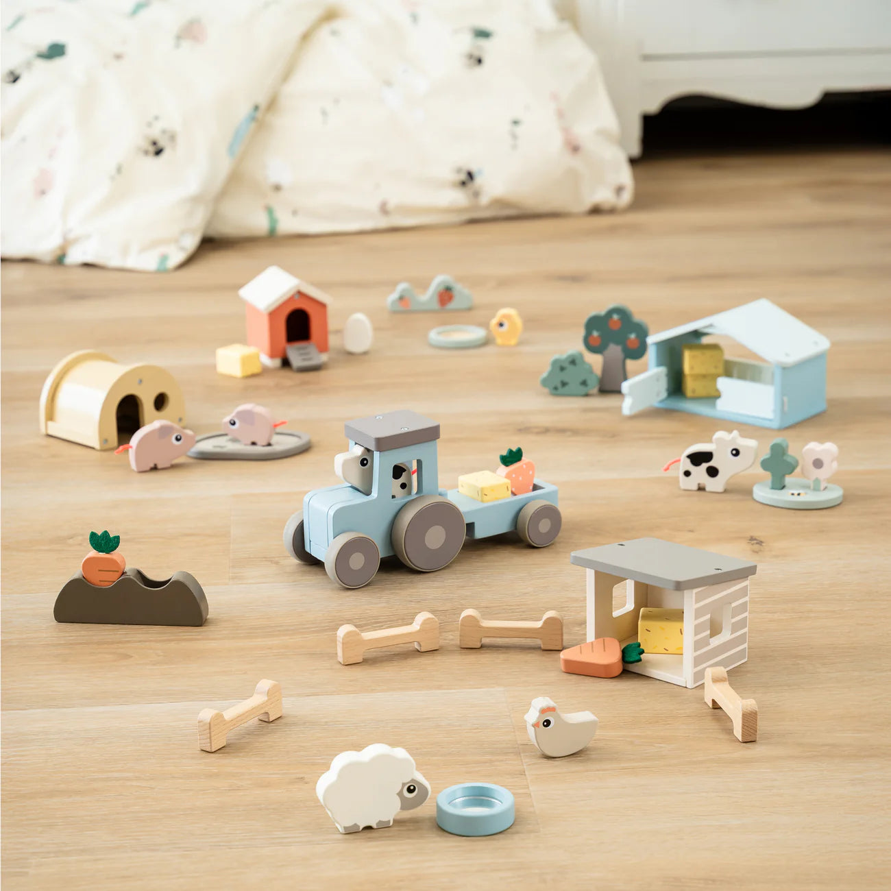 Coffret de jeu Tiny farm - Sheepy - multicolore