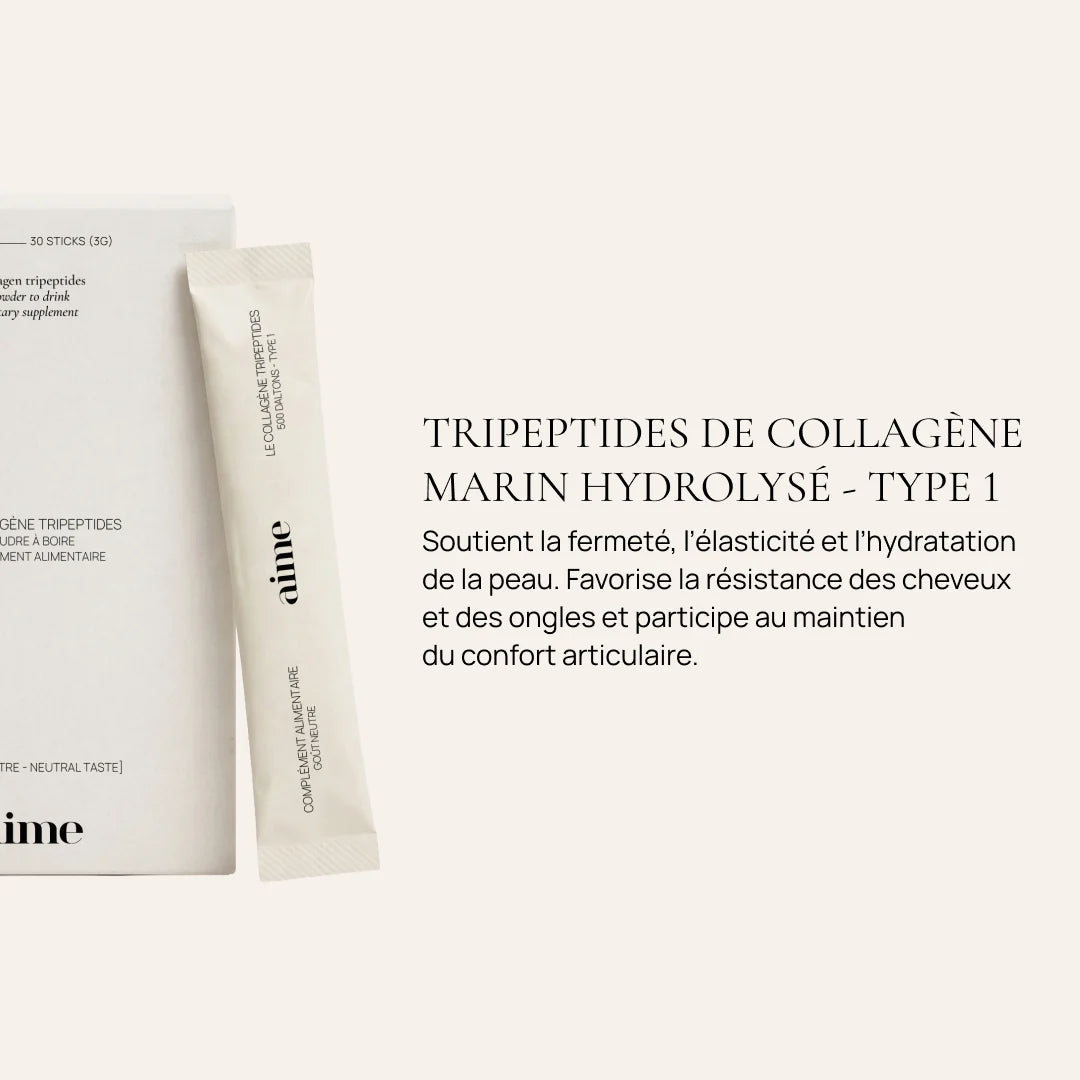 Le collagène tripeptides neutre - 30 sticks