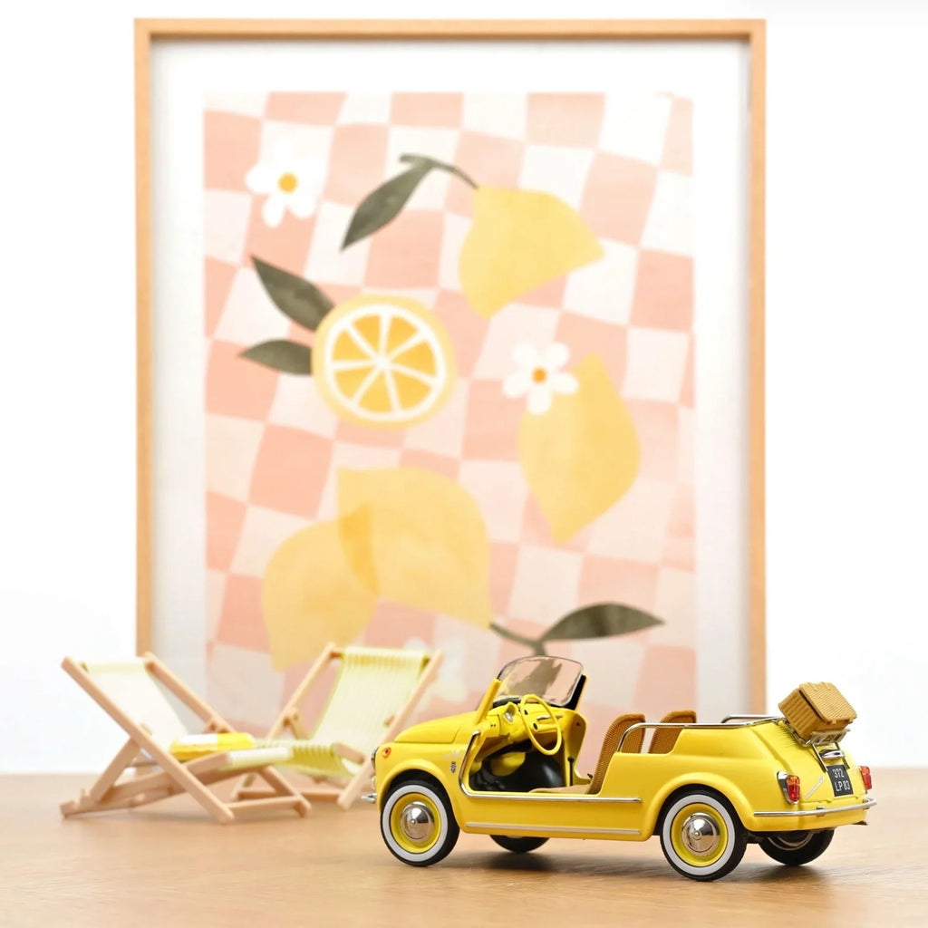 Fiat 500 Jolly 1965 Jaune 1/18