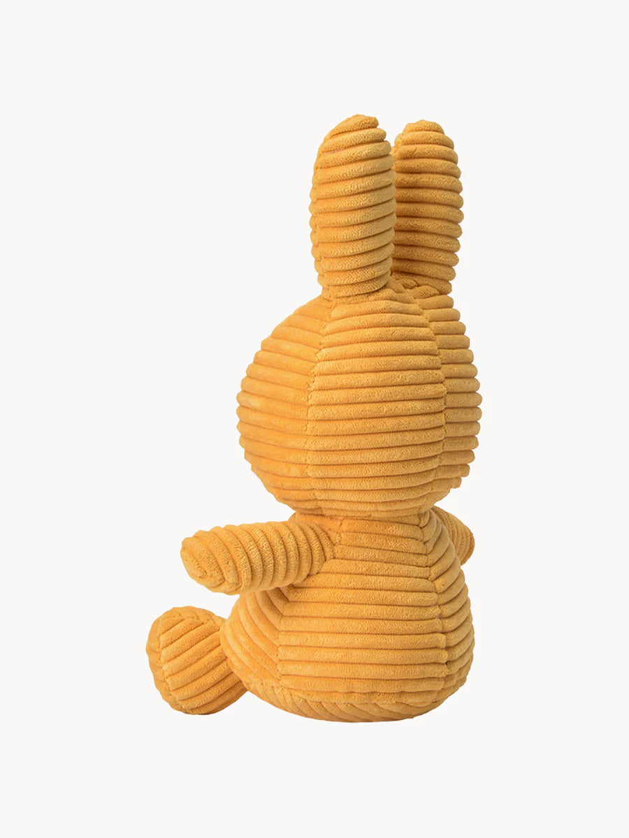 Miffy ECO Velours Côtelé 23cm -  Jaune