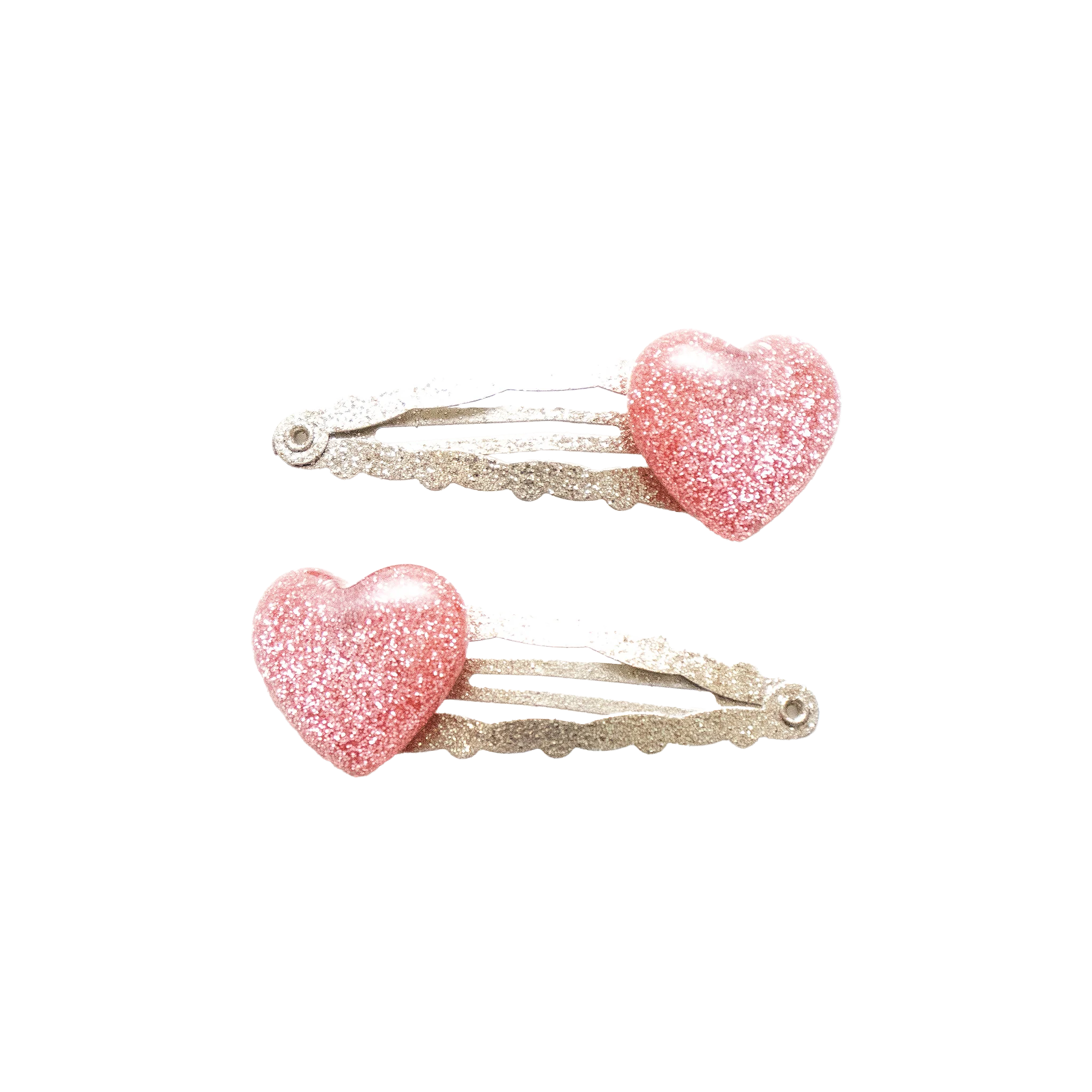 Duo Barrettes Premium Enfant - Sparkle Eclats de Coeurs - YUKO B