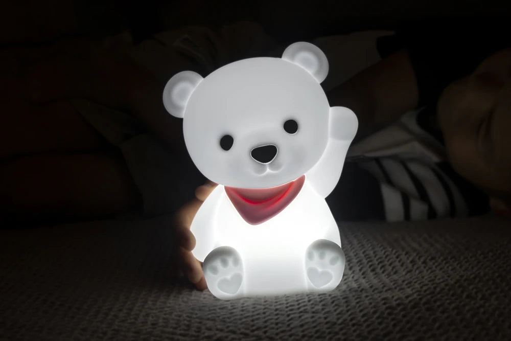 Veilleuse souple Toto l'ourson rechargeable - DHINK