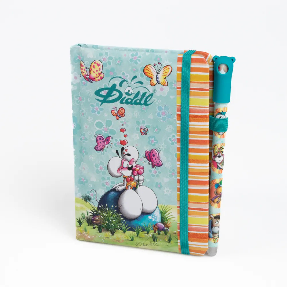Carnet A6 et stylo Diddl