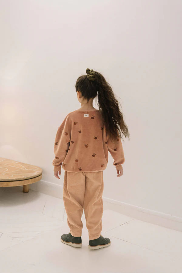 Sweatshirt Bart - Vieux rose pommes