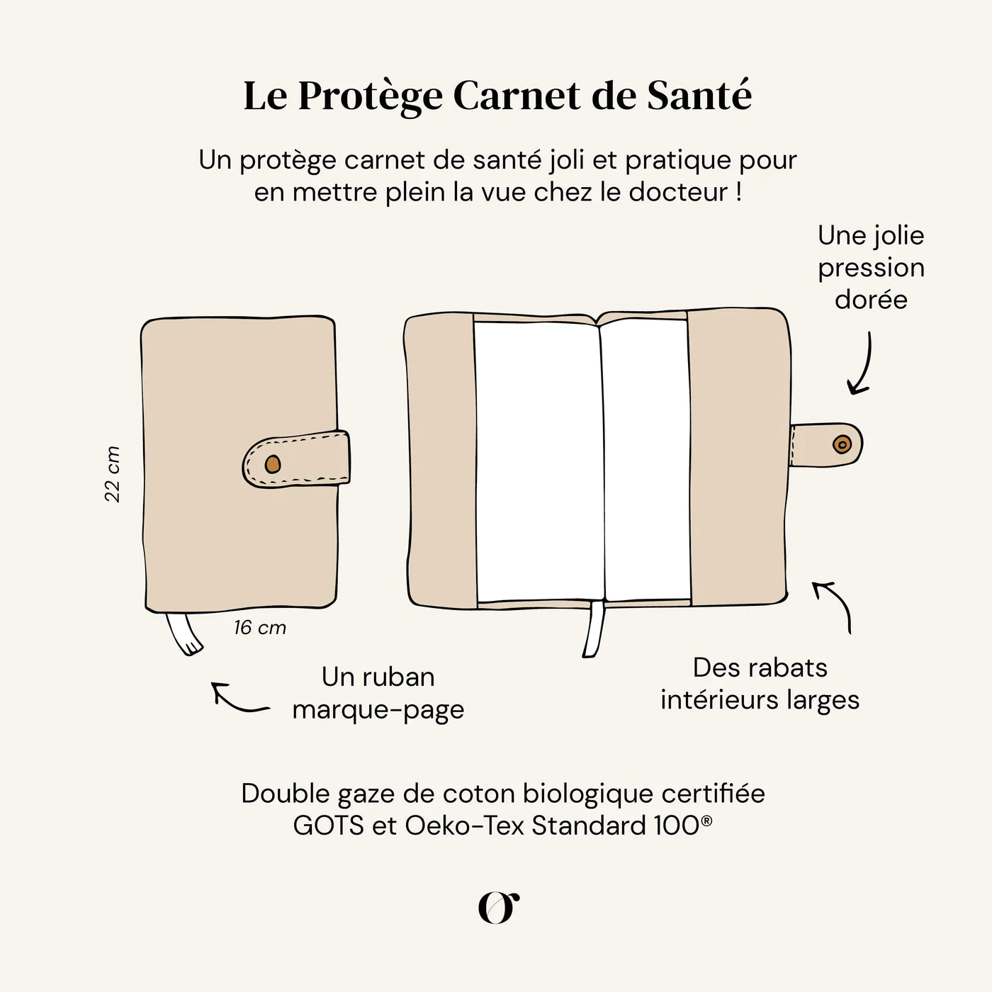 Protège carnet de santé - HYDRA