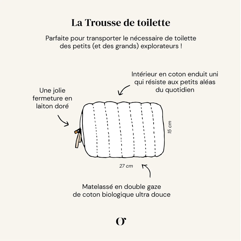 TROUSSE DE TOILETTE - HYDRA