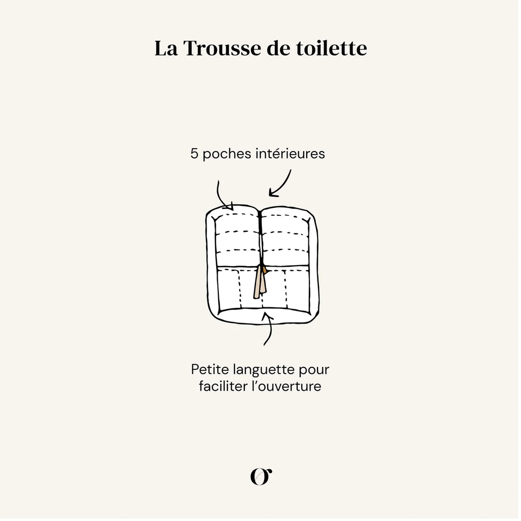 TROUSSE DE TOILETTE - HYDRA