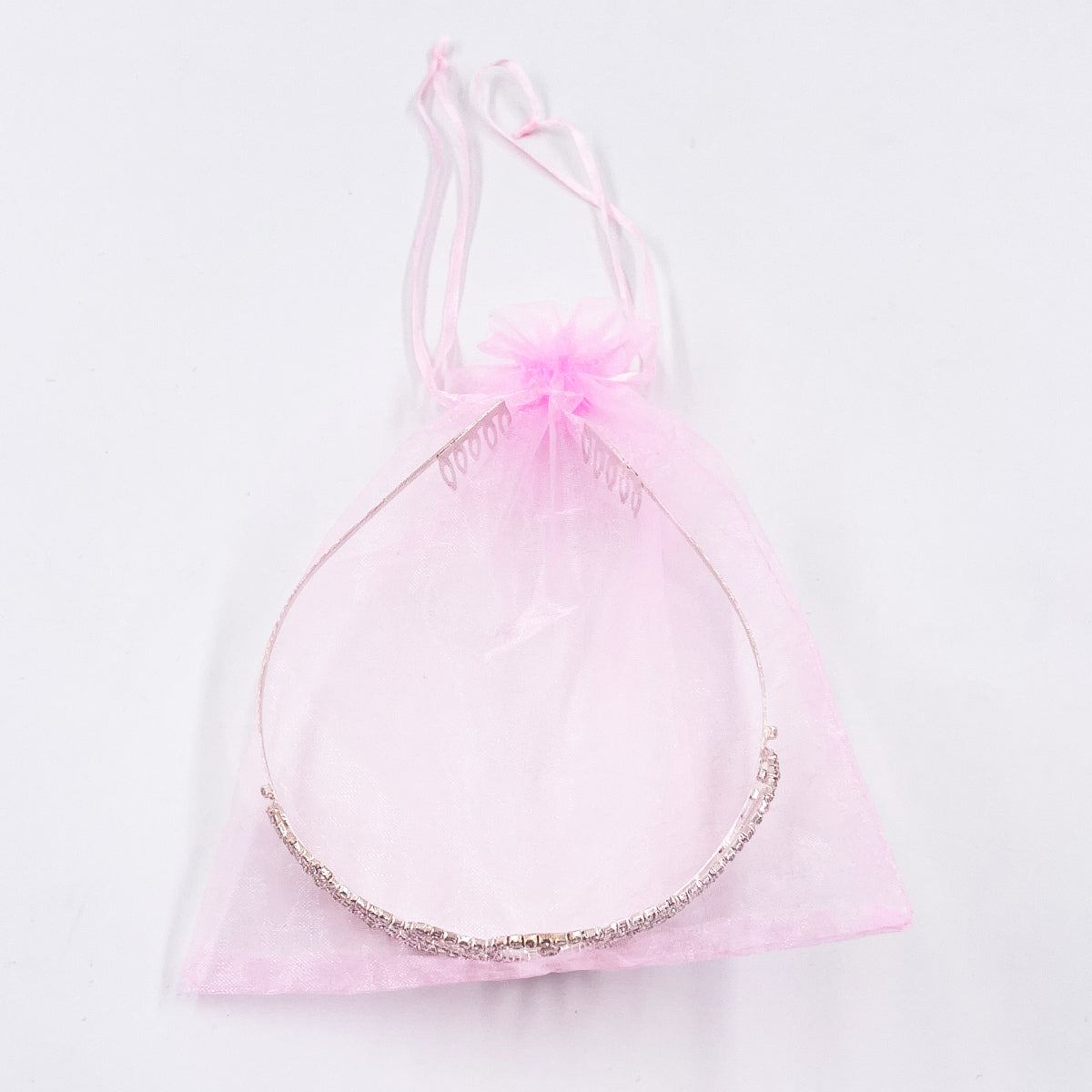 Diadème - Perles en sachet organza