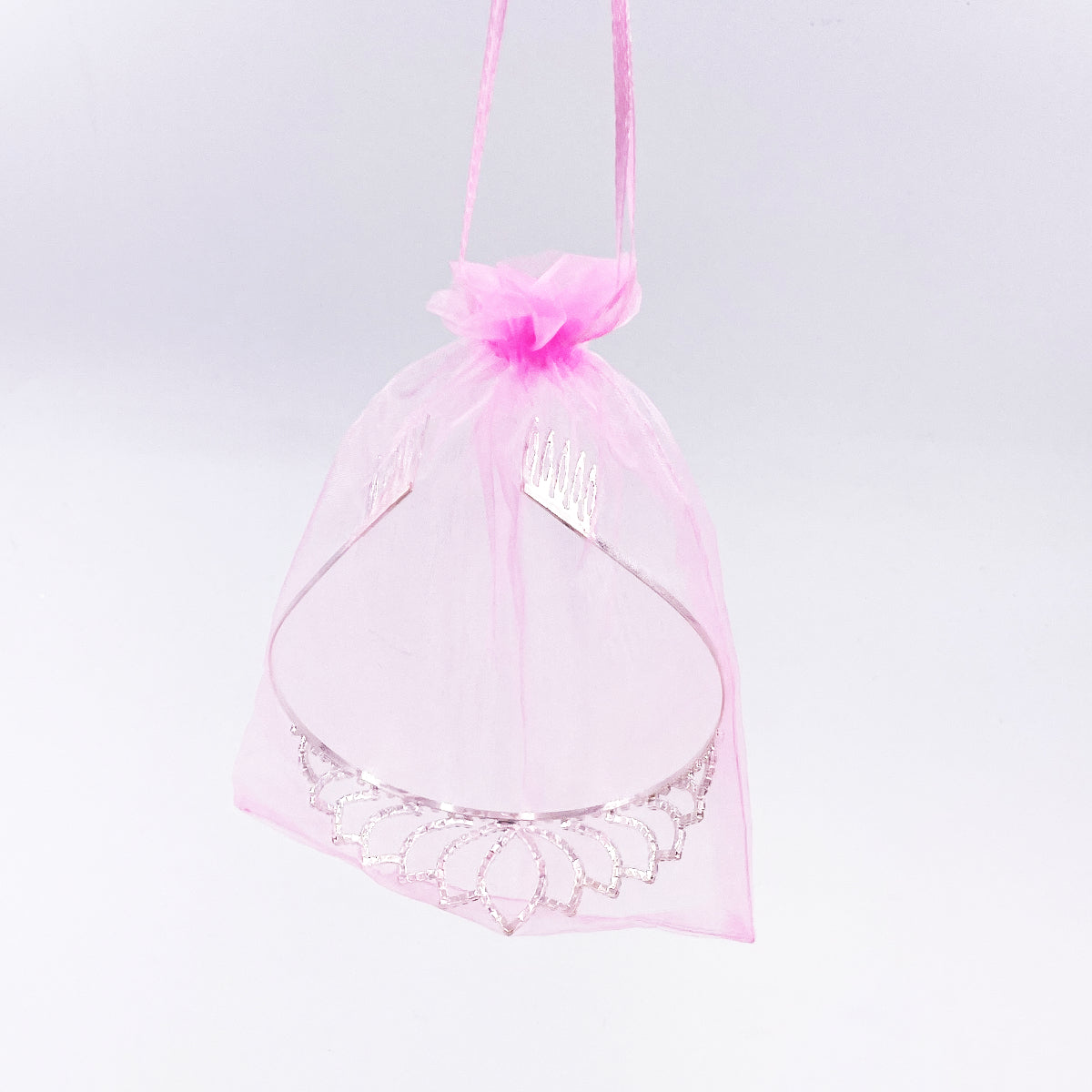 Diadème - Epi strass en sachet organza