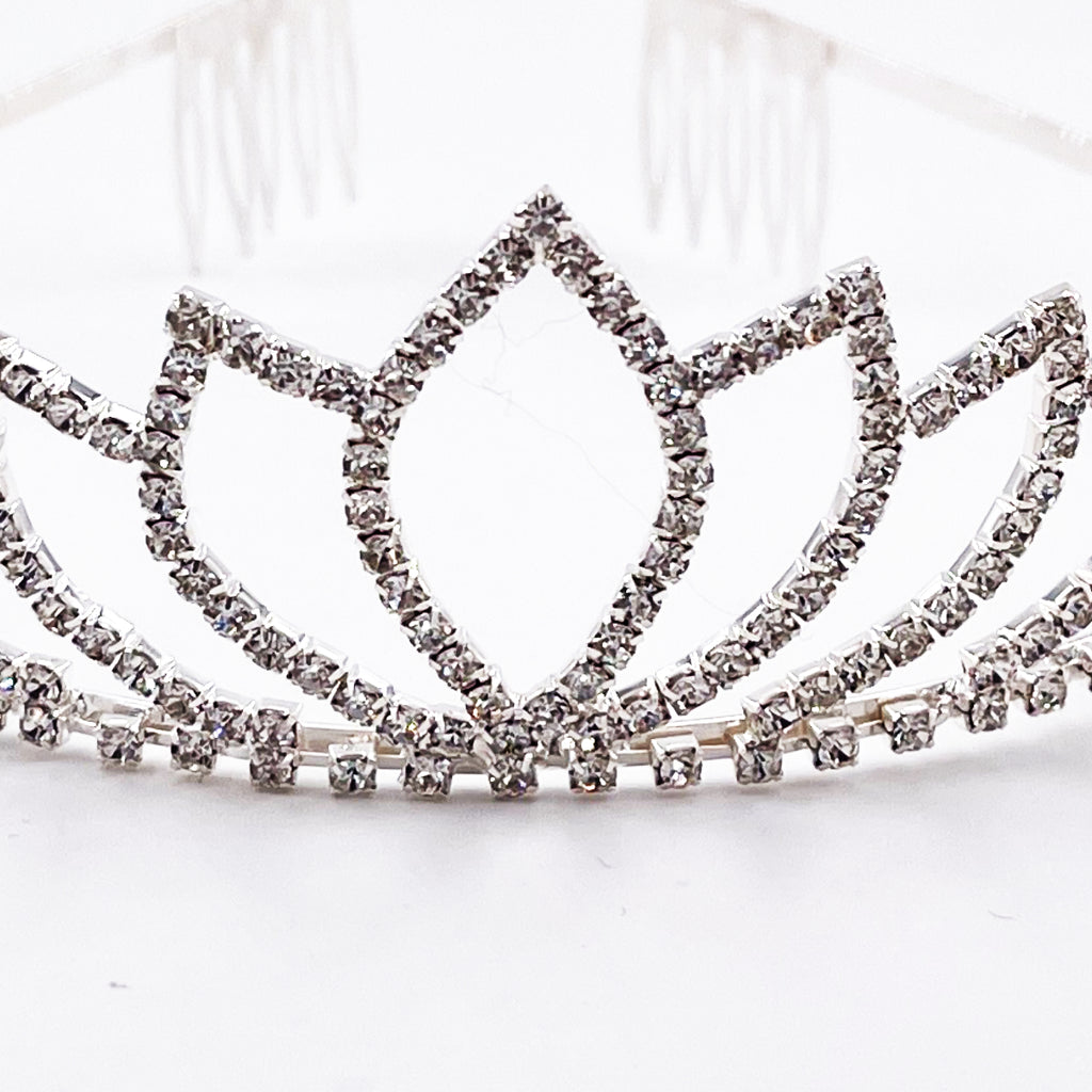 Diadème - Epi strass en sachet organza