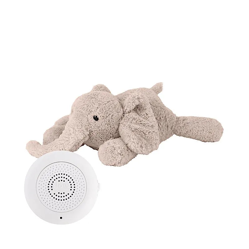 Peluche bruit blanc - L'éléphant - Beige