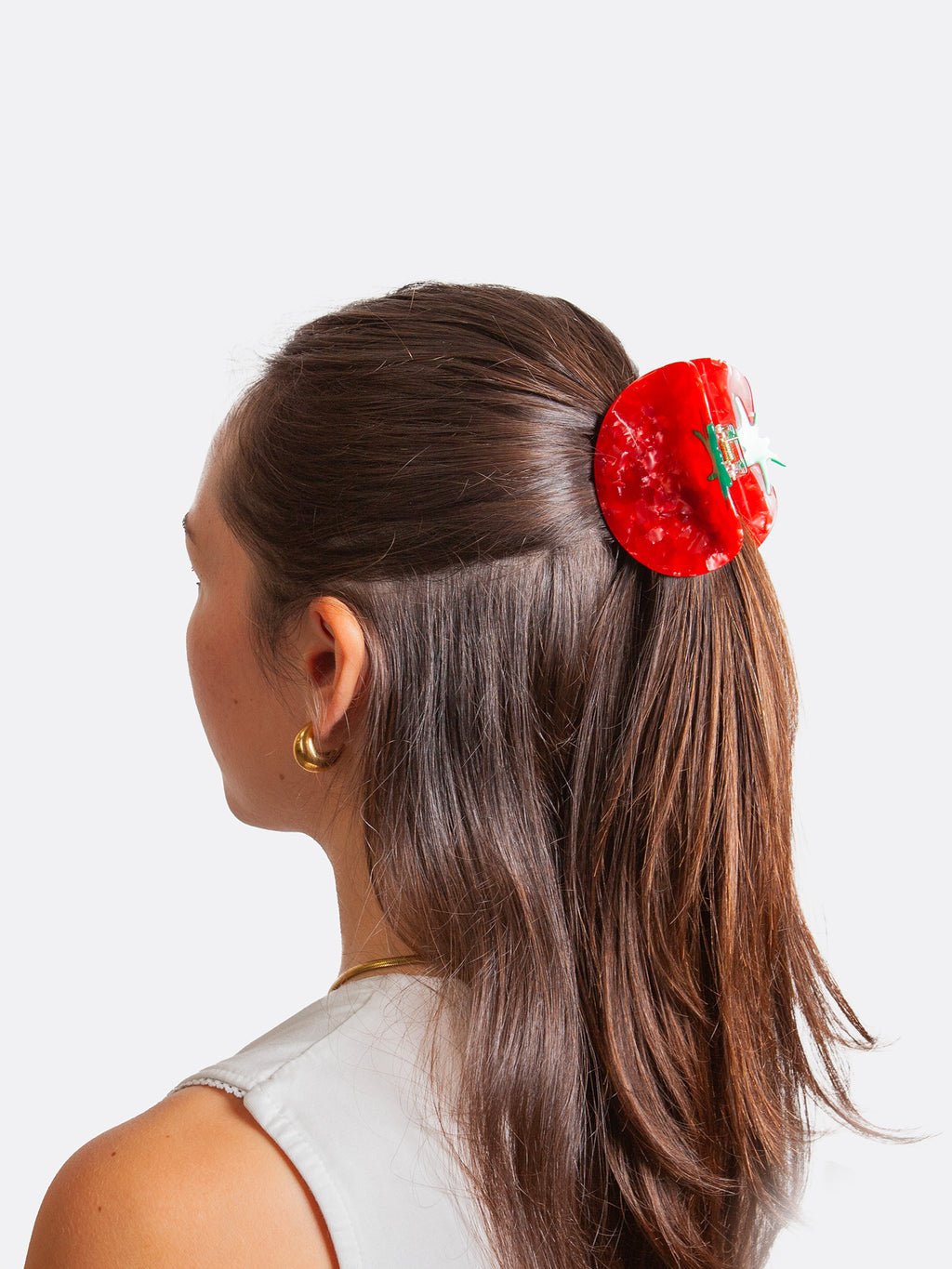 Pince à cheveux - Tomate