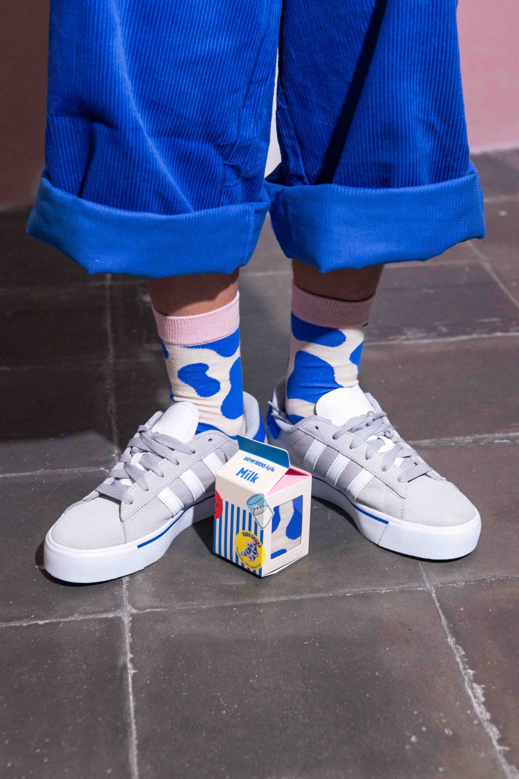 Chaussette - Brique de lait