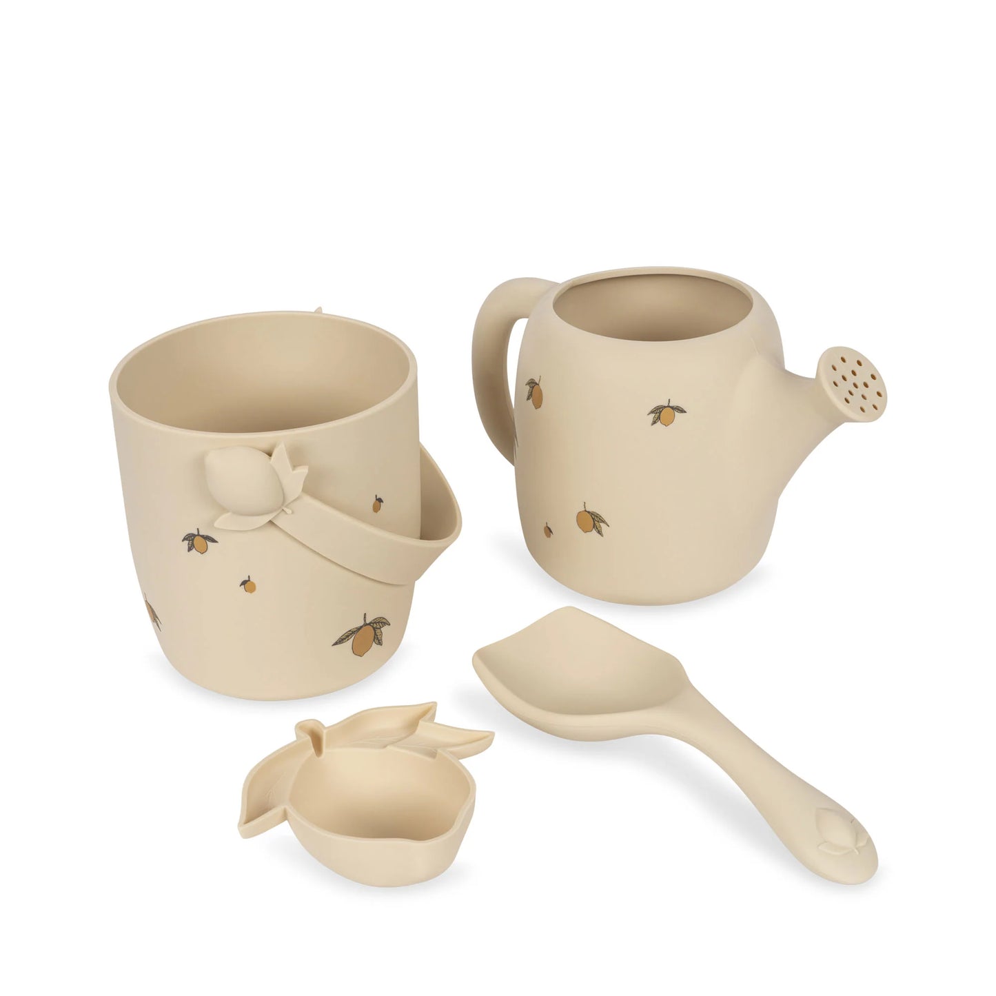 Ensemble de jouets de plage en silicone - lemon