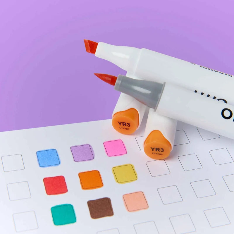 Marqueurs Alcool Smooth Ink (9 couleurs)