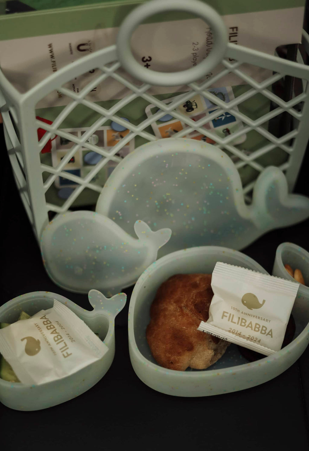 Coffret à goûter - Christian la Baleine - Confettis
