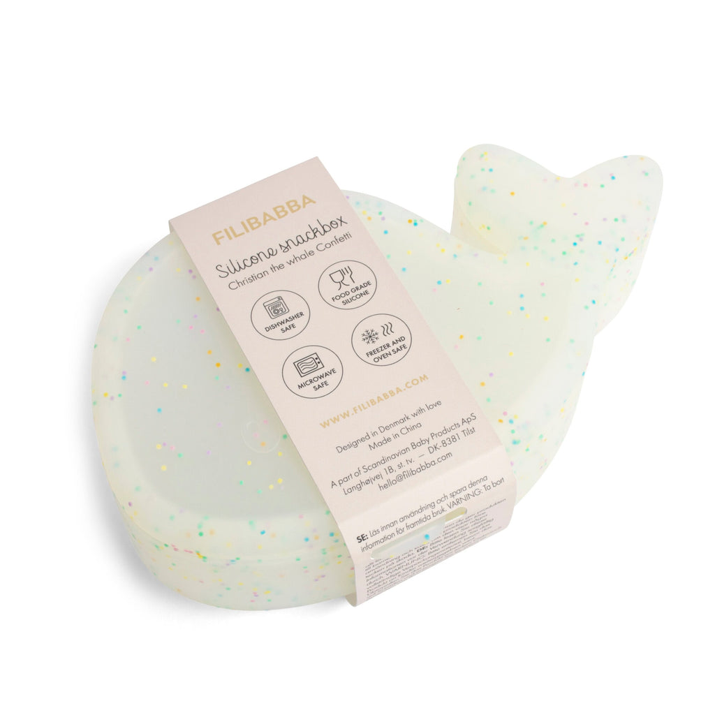Coffret à goûter - Christian la Baleine - Confettis