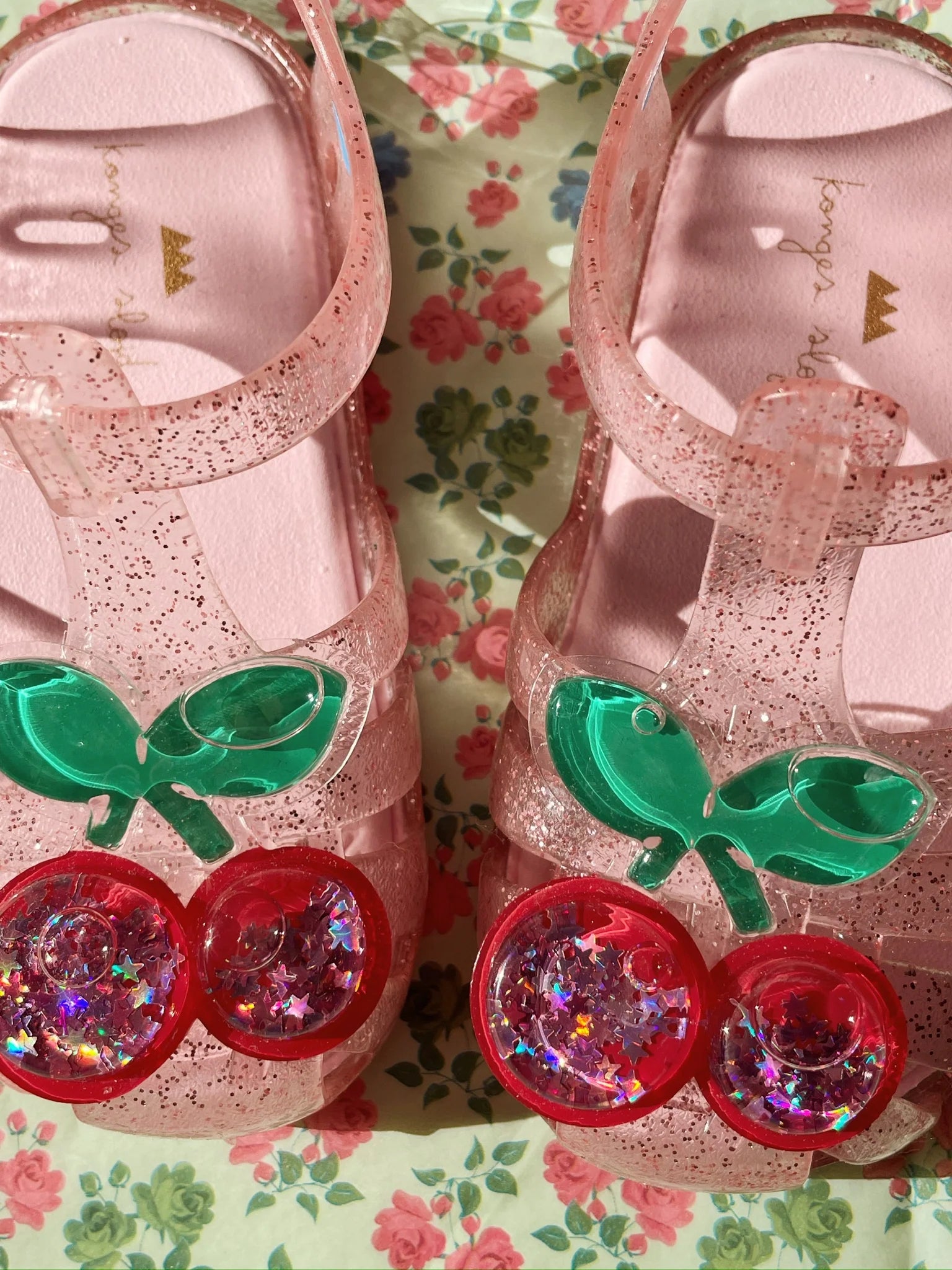 Sandales lilo - cerises