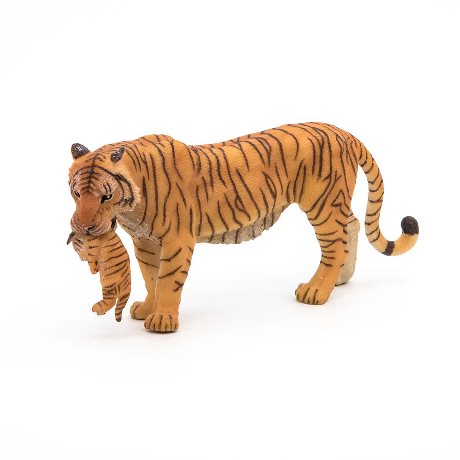 Figurine Tigresse et son bébé