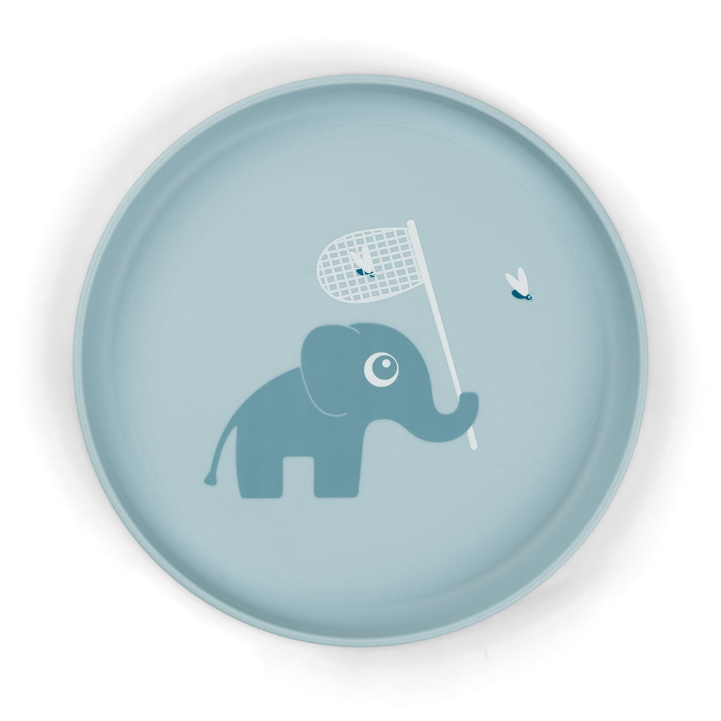 Assiette gourmande - elphée - bleue