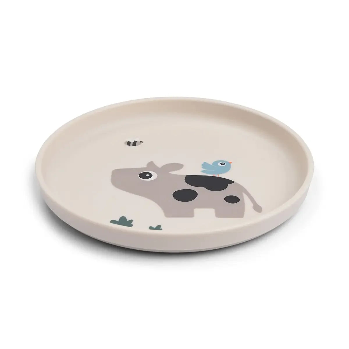 Assiette plate - Tiny Farm - Sable