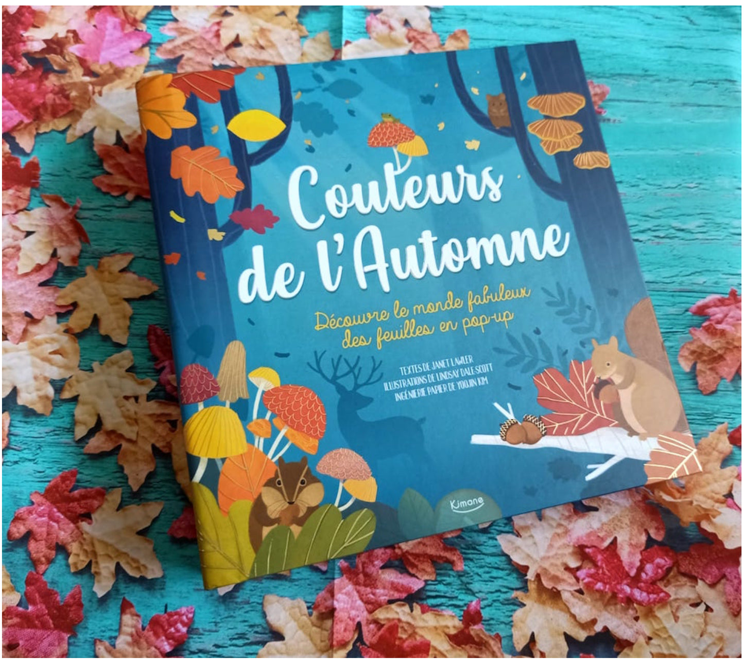 Couleurs de l'automne : Découvre le monde fabuleux des feuilles en pop-up