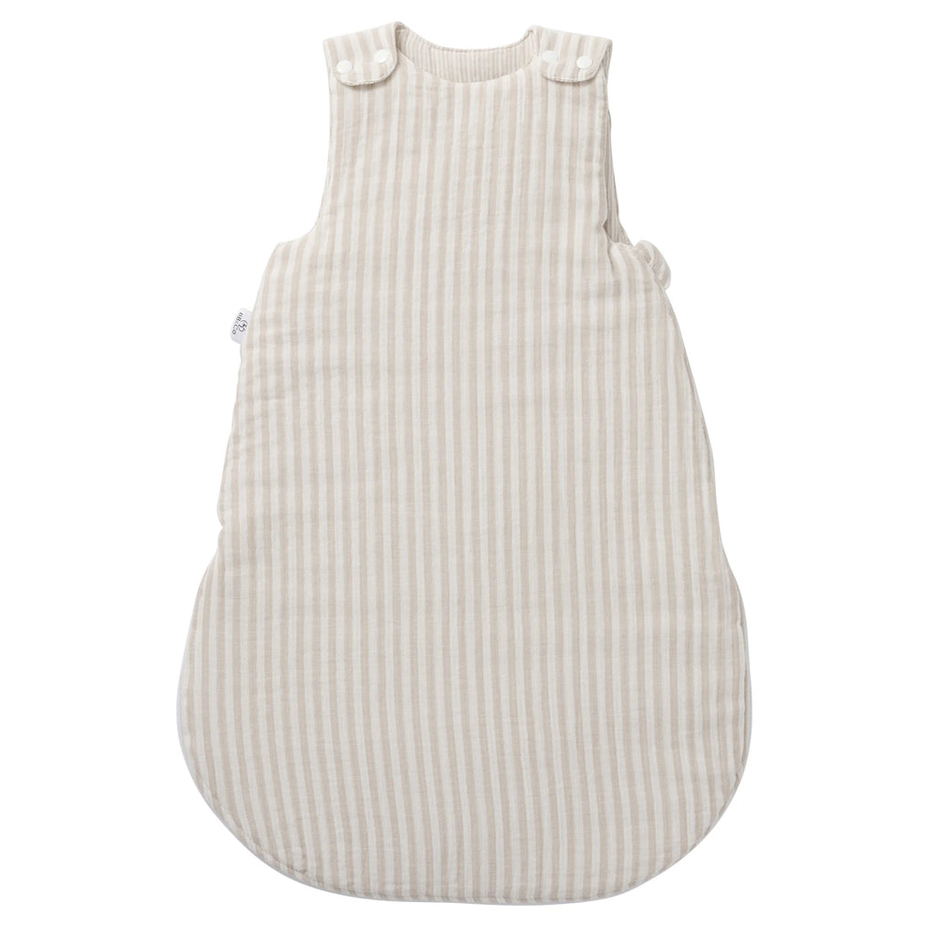 Gigoteuse ouatinée rayé galet – Soft Stripes