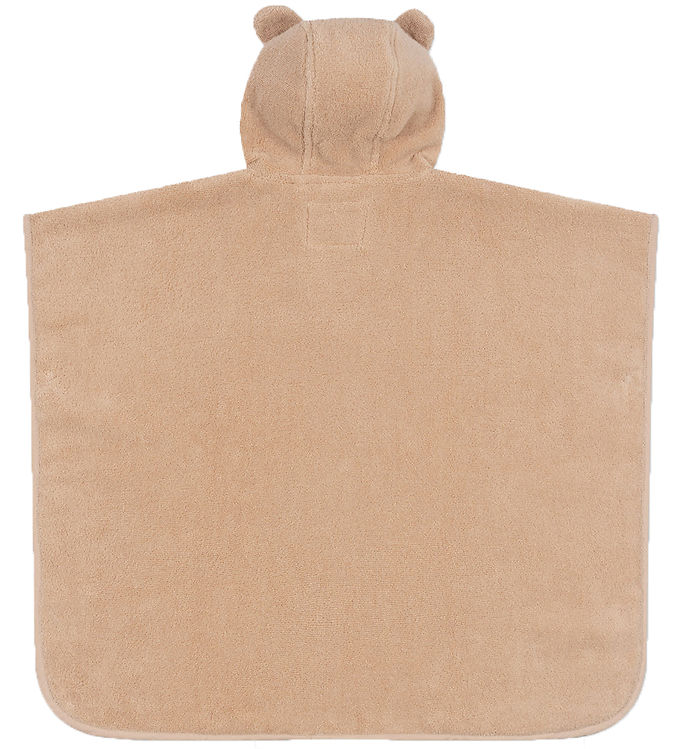 Poncho animal en éponge - smoke gray