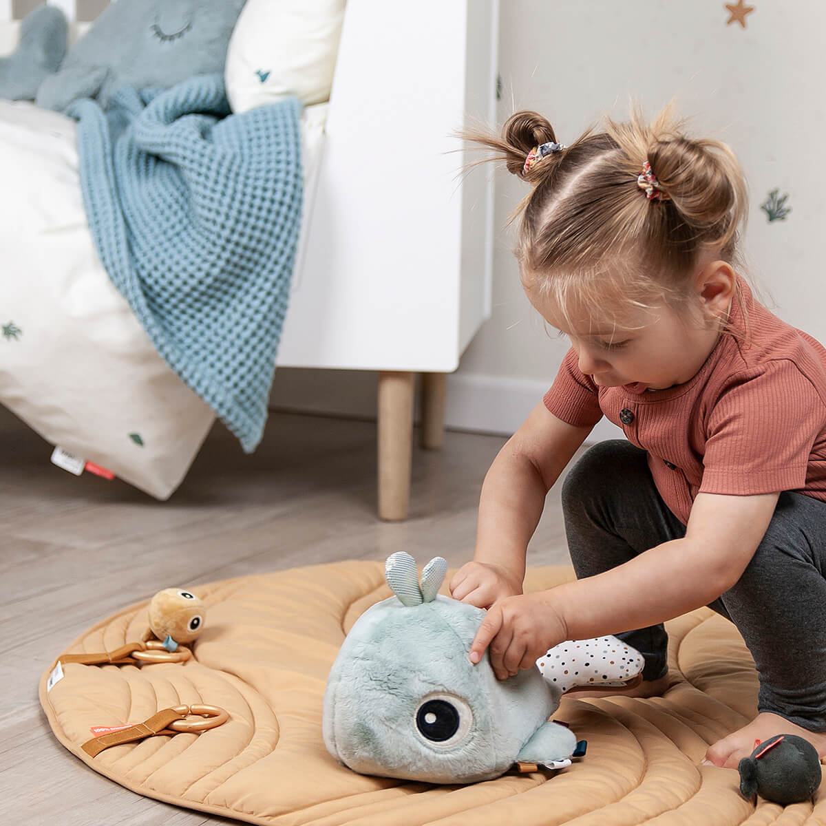 Jeu d'activité cache-cache - wally - bleu