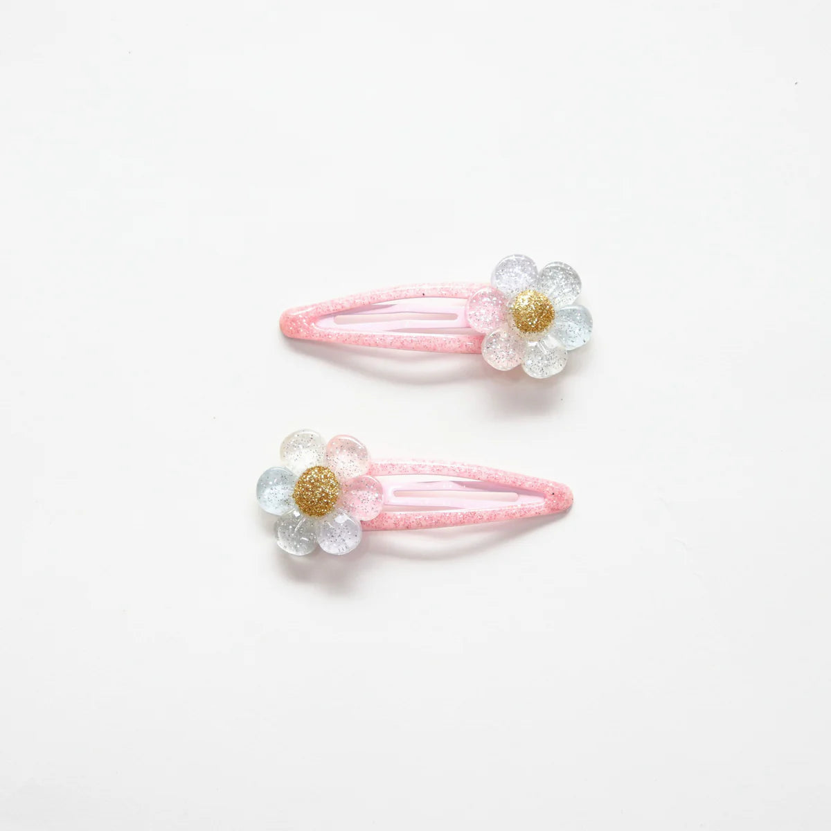 Barrettes à cheveux - Fleurs paquerettes Daisies
