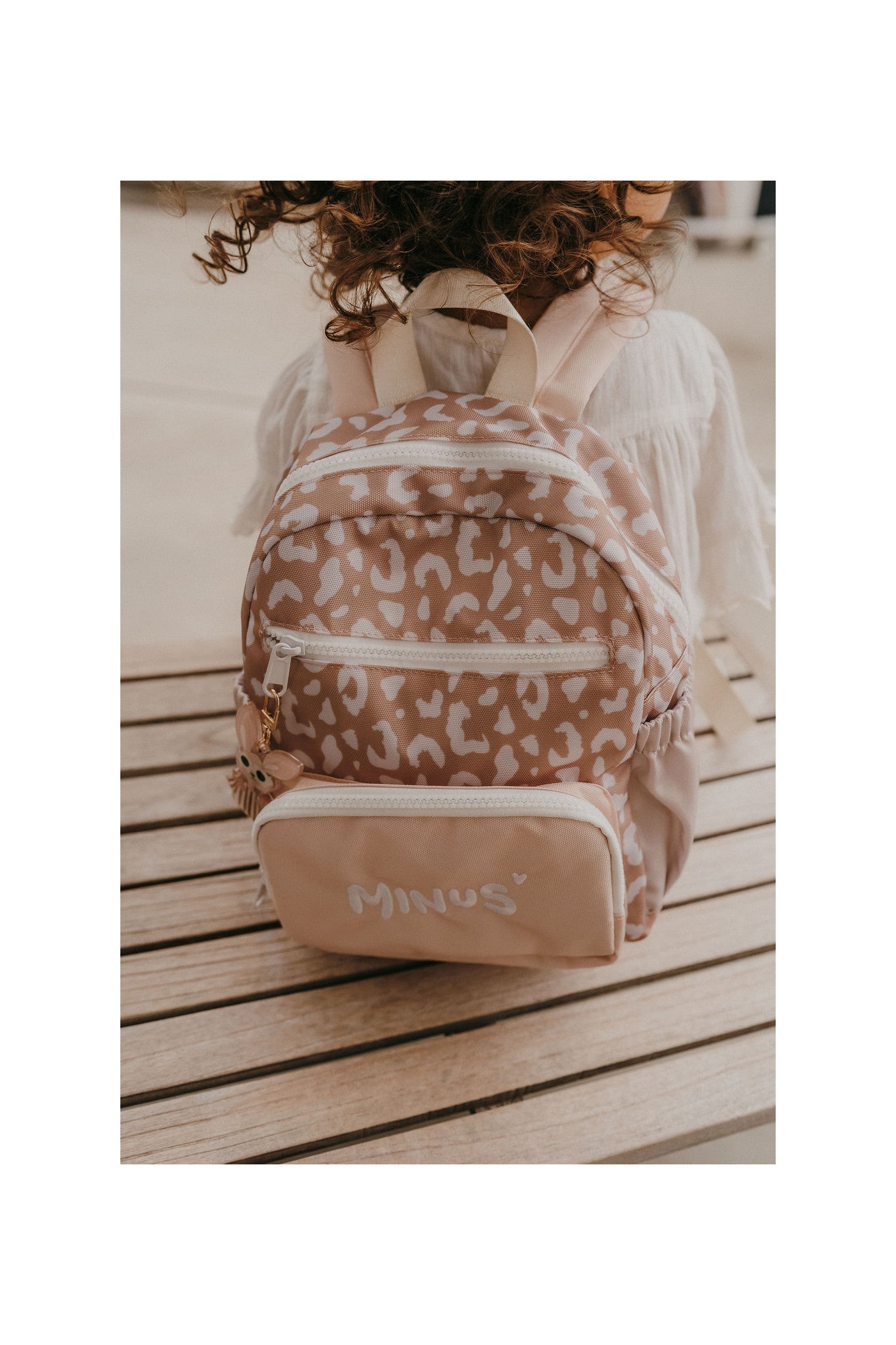 Sac à dos minus fauve