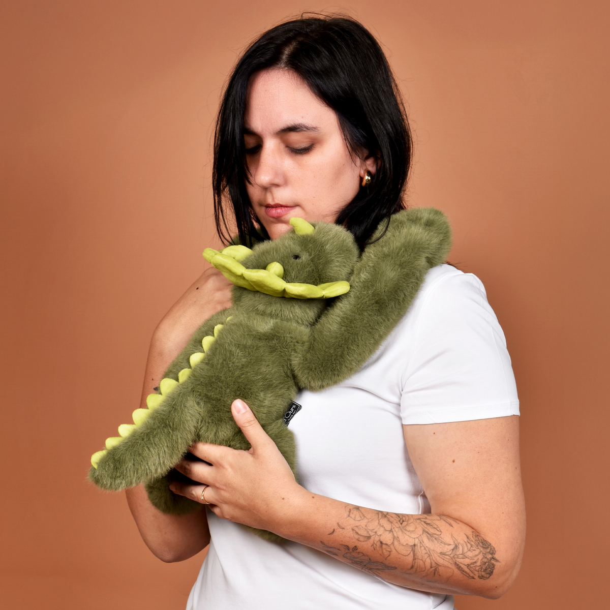 Peluche lestée Dinosaure - 40 cm - Podcoll