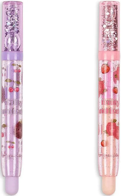 Lot de 2 gommes parfumées - plusieurs coloris disponibles