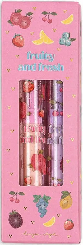 Lot de 2 gommes parfumées - plusieurs coloris disponibles