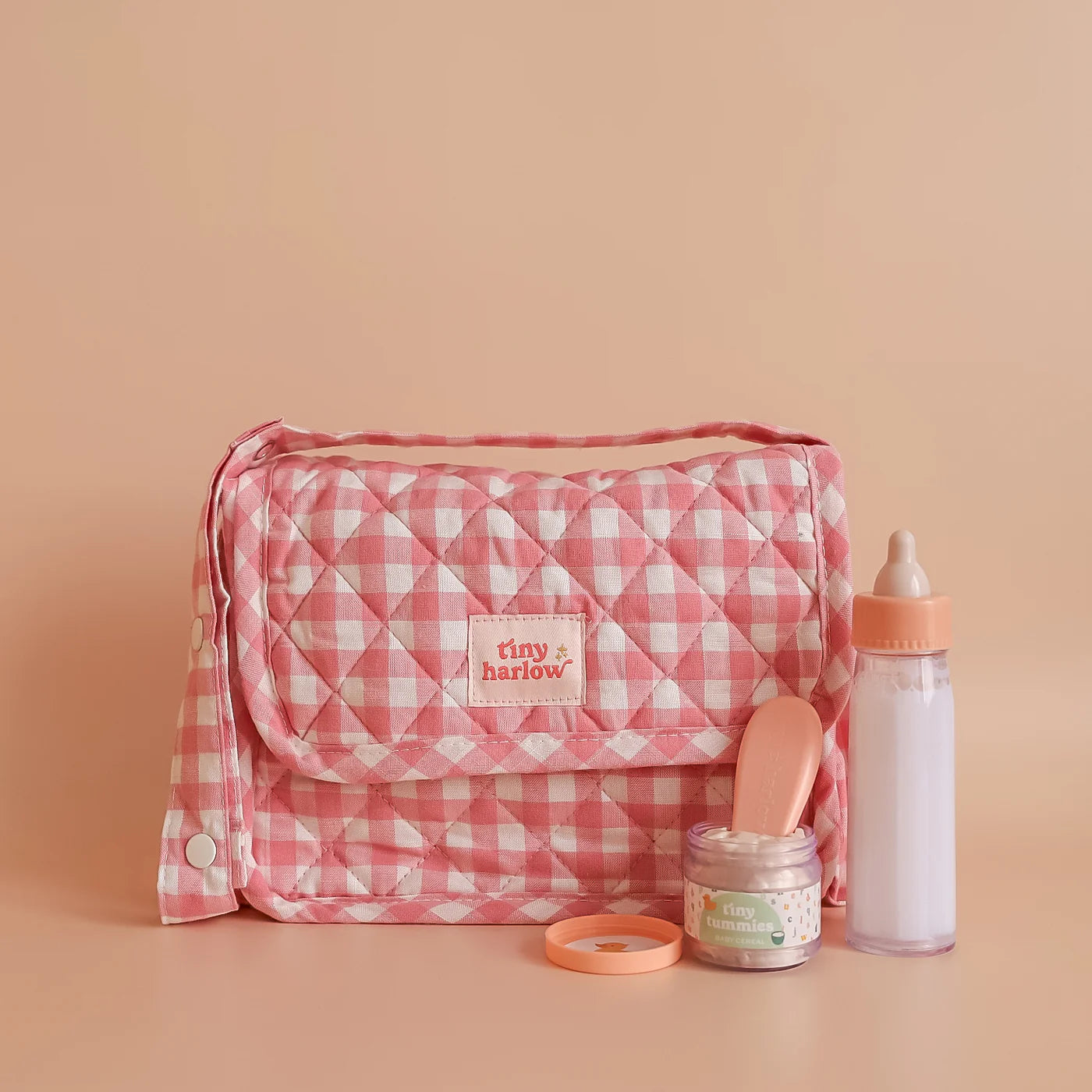 Ensemble Tiny Nurturers - Vichy rose