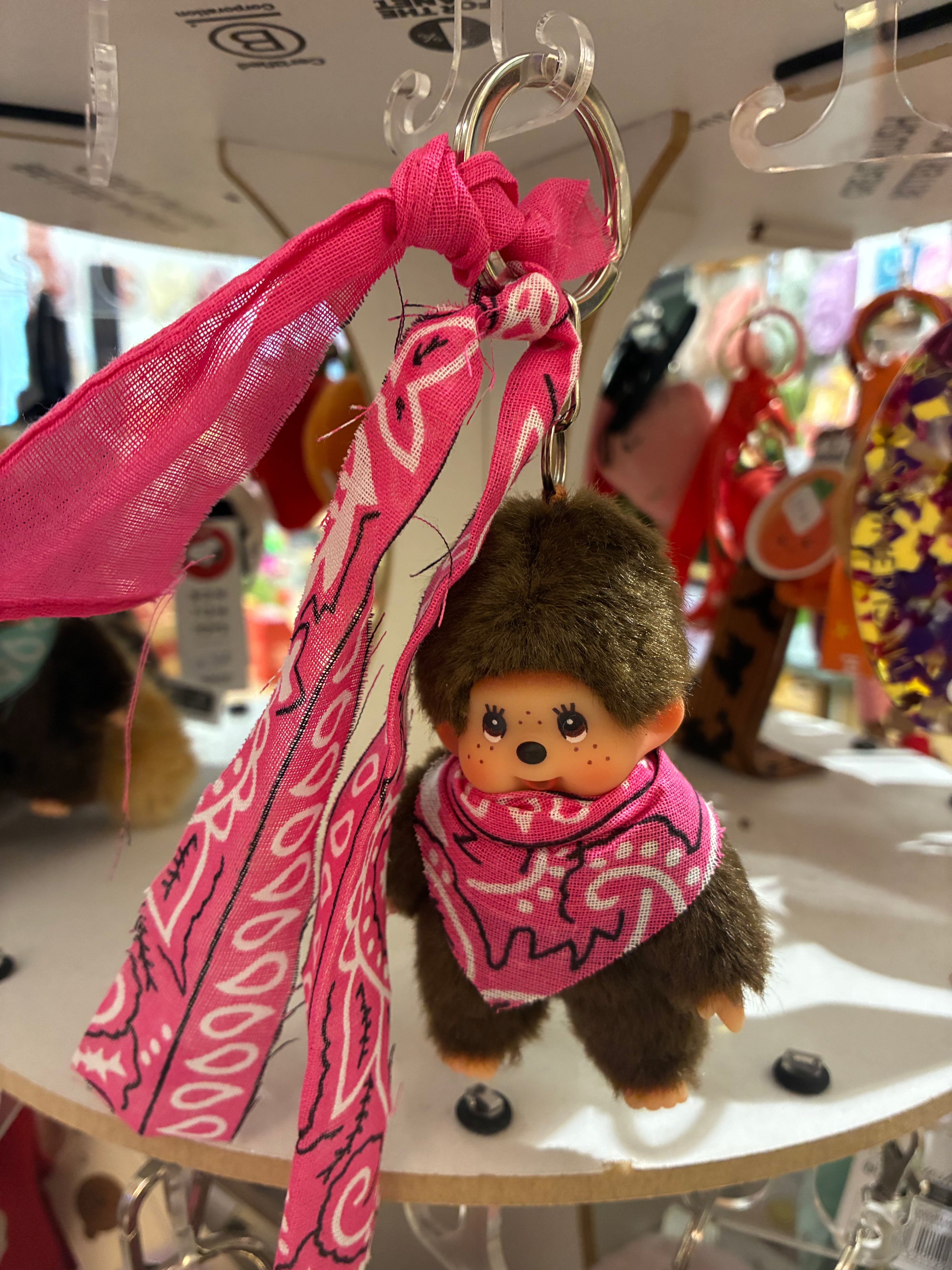 Portes clés kikis chéris et leur bandana - plusieurs coloris disponibles