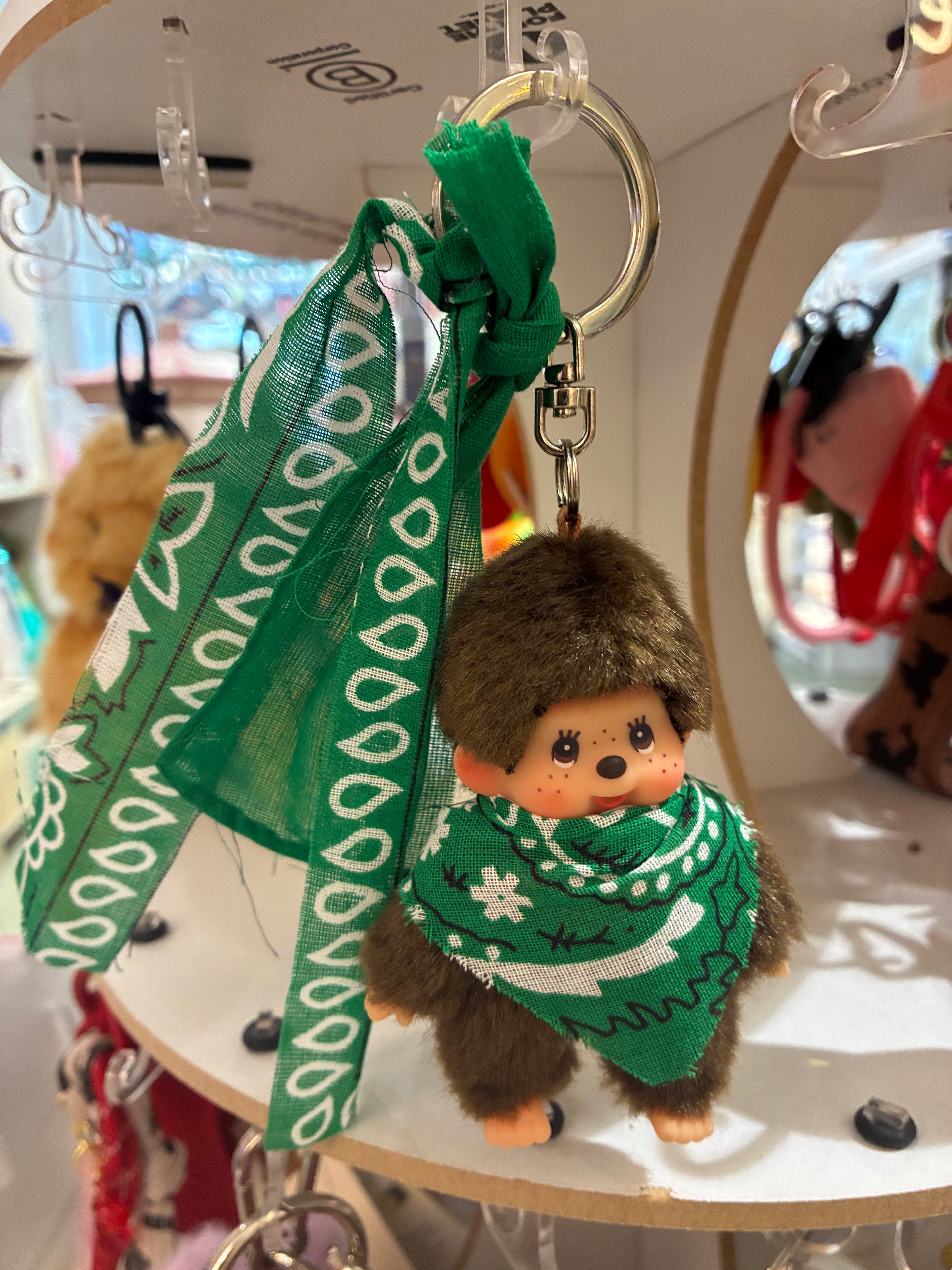 Portes clés kikis chéris et leur bandana - plusieurs coloris disponibles