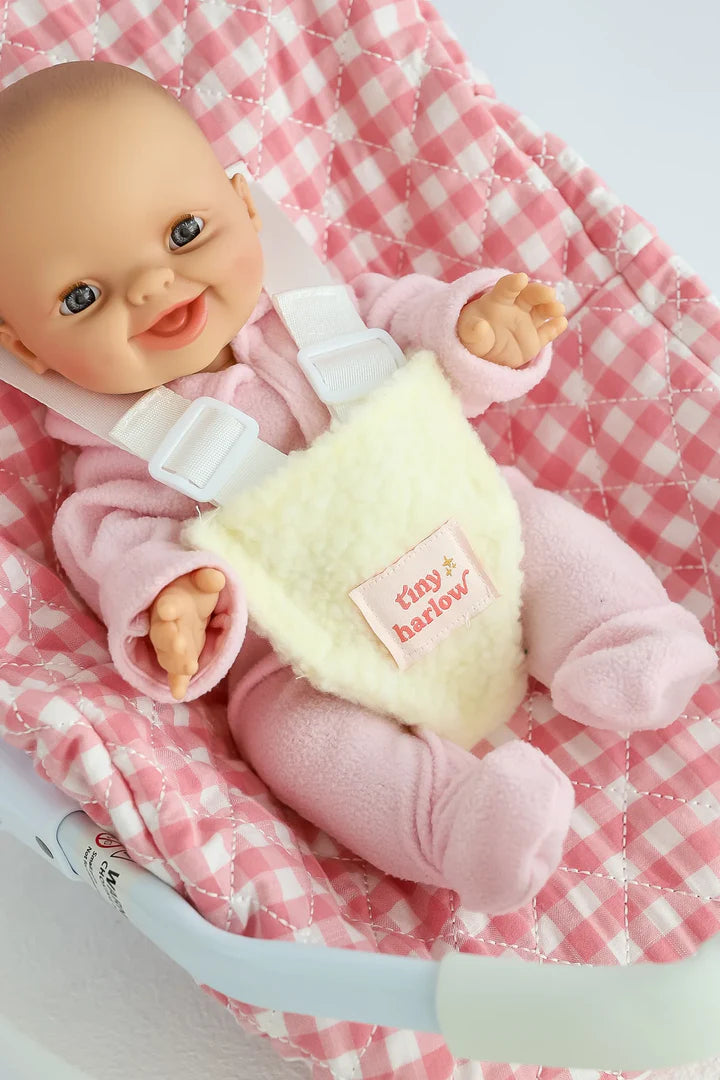 Coque poupée - Vichy Rose - Tiny Harlow