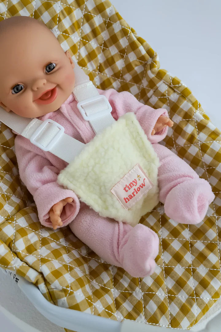 Coque poupée - Vichy Caramel - Tiny Harlow