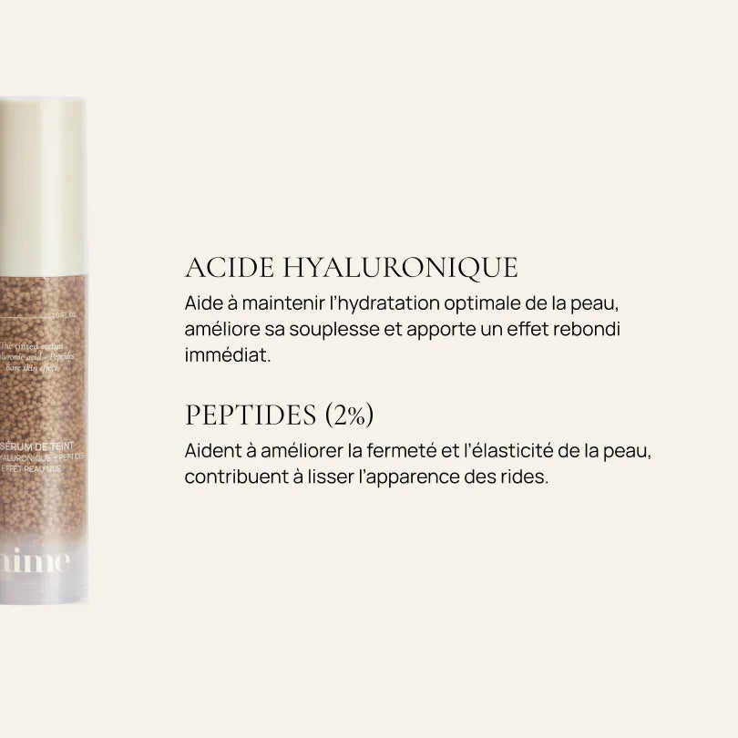 Le sérum de teint