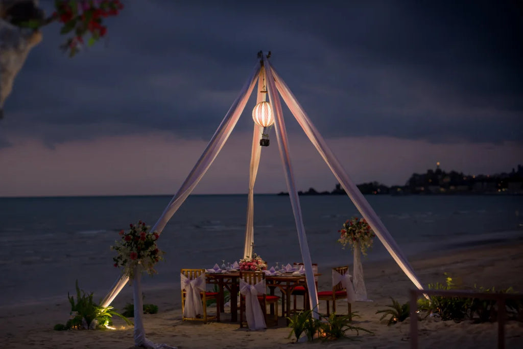 MOYENNE MONTGOLFIÈRE ÉCLAIRÉE LED - Étoiles