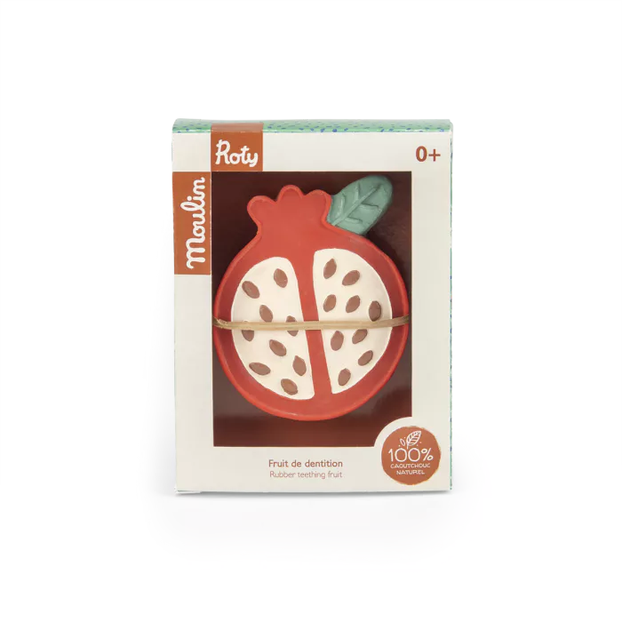 Fruit de dentition en caoutchouc naturel La forêt Mawa