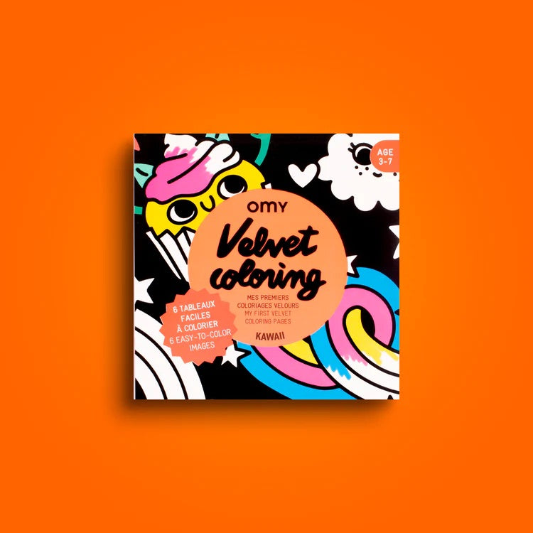 COLORIAGE VELOURS - KAWAI
