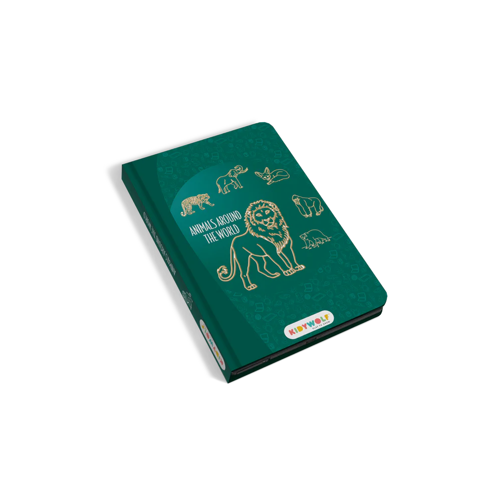 KIDYDRAW-MINI Tablette à dessin - Animaux autours du monde