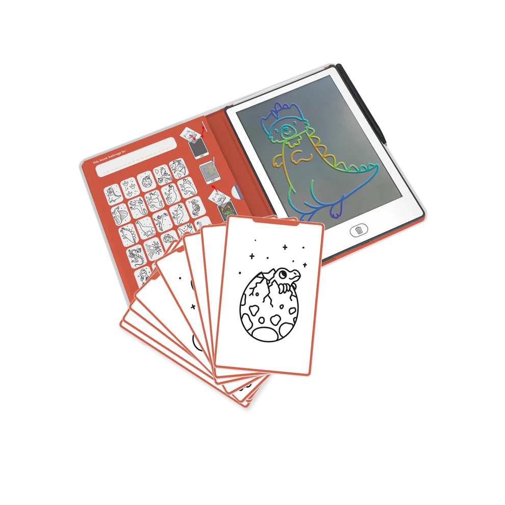 KIDYDRAW-MINI Tablette à dessin - Dinosaures